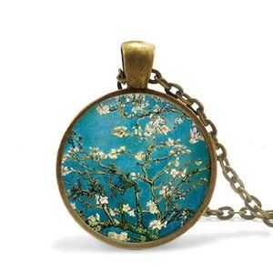 Vintage Style Van Gogh Oil Painting Necklace / Art Style Necklace / Art Ornament